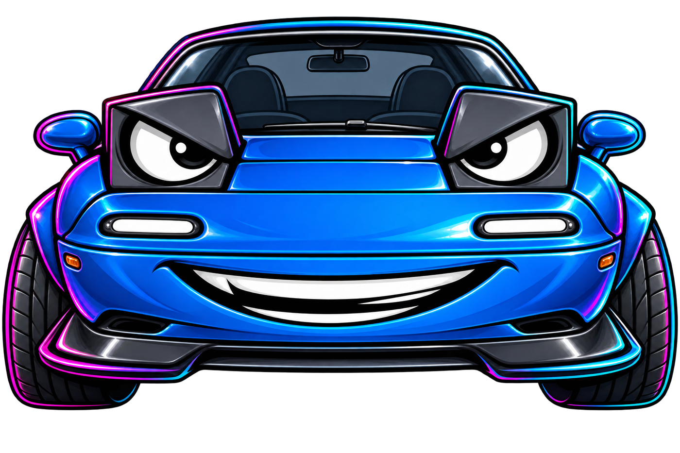 Blue JS-ID Mazda MX-5