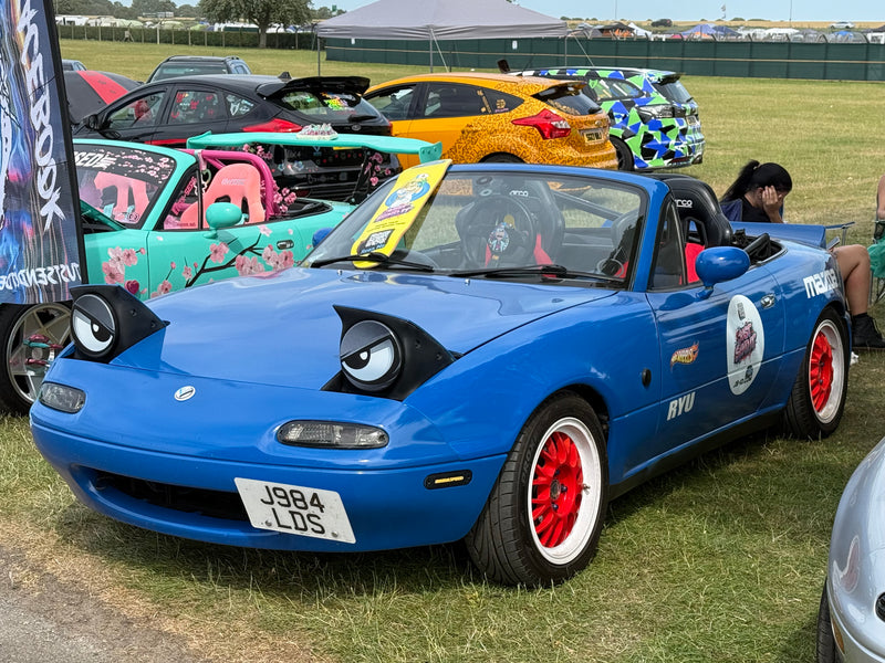 Headlight Covers MX-5 Miata Eunos NA MK1 Angry Eyes