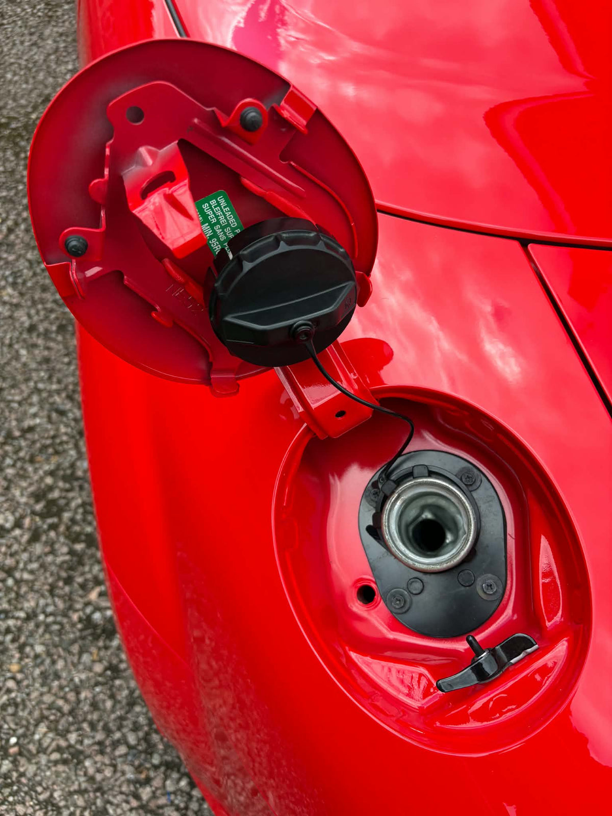 Fuel Cap Holder MX5 Miata Eunos NC MK3