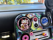 Lucky Cat Maneki Neko MX5 Miata Air Vent Cover