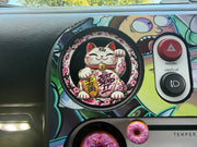Lucky Cat Maneki Neko MX5 Miata Air Vent Cover